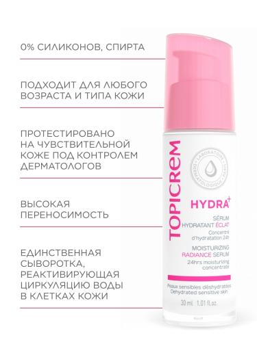 Топикрем Ультра-увлажняющая сыворотка, 30 мл (Topicrem, Hydra+ Чувствительная кожа лица), фото-6