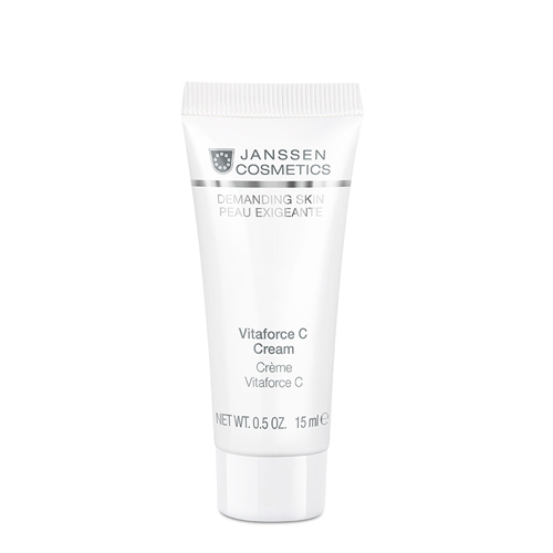 Янсен Косметикс Vitaforce C Cream Регенерирующий крем с витамином С 15 мл (Janssen Cosmetics, Travel size)