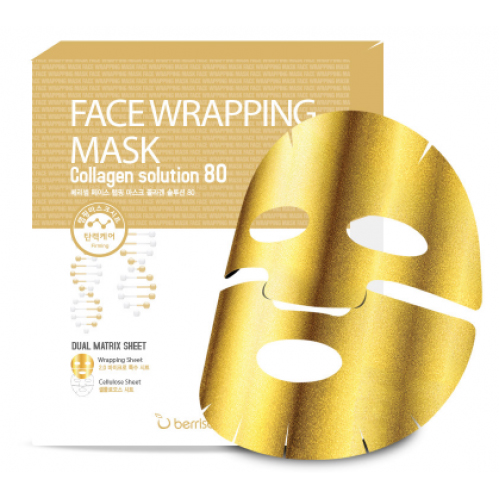 Маска для лица FW с коллагеном Face Wrapping Mask Collagen Solution 80 27 г (Wrapping Mask)