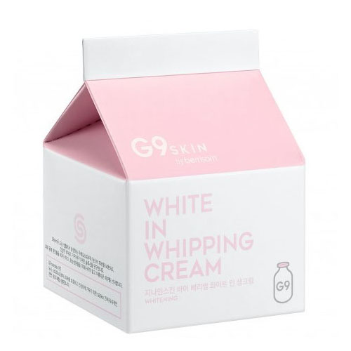 Осветляющий крем для лица с экстрактом молочных протеинов G9 White In Whipping Cream 50 г (White In)