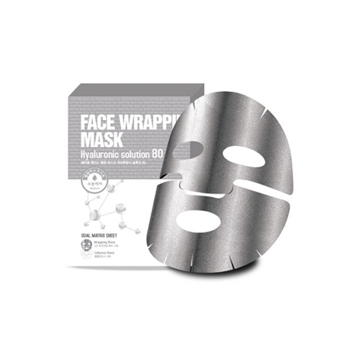 Маска для лица с гиалуроновой кислотой Face Wrapping Mask Hyaruronic Solution 80 27 г (, Wrapping Mask)