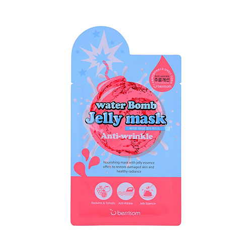 Антивозрастная маска для лица с желе Anti Wrinkle, 33 мл (Water Bomb Jelly mask)