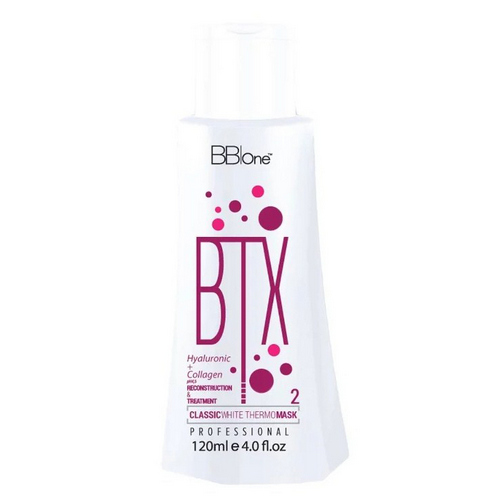 Термо-маска для волос, шаг 2, 120 мл (, BTX White)