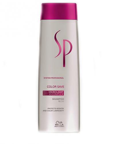 Шампунь для окрашенных волос с комплексом Microlight 3D, 250 мл (FIBRA, Color Save)