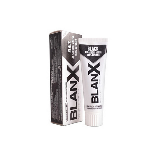 Бланкс Зубная паста Blanx Black Charcoal, 75 мл (Blanx, Зубные пасты Blanx)