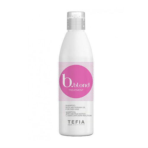 Тефия Шампунь для светлых волос с абиссинским маслом  250 мл (Tefia, B.Blond)