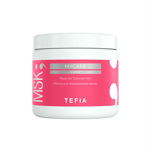 Тефия Маска для окрашенных волос 500 мл (Tefia, MyCare, Color)