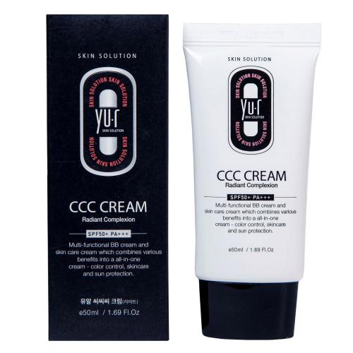 Ю.А Корректирующий CCC крем для лица Cream SPF 50, 50 мл (Yu.R, ), фото-2