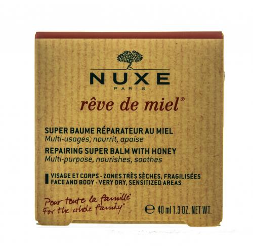 Нюкс Рэв Де Мьель Восстанавливающий супербальзам с медом 40 гр (Nuxe, Reve De Miel), фото-2