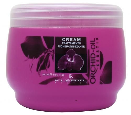 Лечебная маска с маслом орхидеи 500 мл (Orchid Oil, KERATIN plus), фото-3