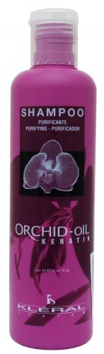 Шампунь с кератином и маслом орхидеи Orchid Oil Keratin Shampoo 250 мл (Orchid Oil), фото-3