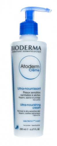 Биодерма Крем с помпой Атодерм, 200 мл (Bioderma, Atoderm), фото-3