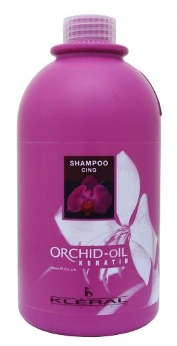 Шампунь с кератином CINQ для волос Orchid Oil Keratin Shampoo CINQ 1000 мл (, Orchid Oil, KERATIN plus), фото-3