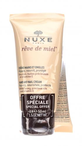 Нюкс Набор Крем для рук и ногтей Reve de Miel Creme mains et ongles, 50 мл*2 (Nuxe, Reve De Miel), фото-2