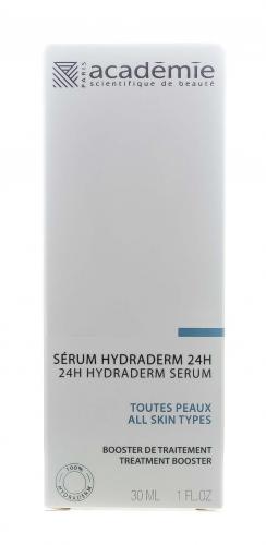 Академи Увлажняющая сыворотка 24 часа Hydraderm Serum 24h, 30 мл (Academie, Academie Visage - базовый уход), фото-2