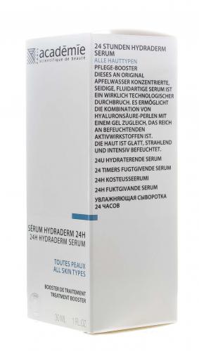 Академи Увлажняющая сыворотка 24 часа Hydraderm Serum 24h, 30 мл (Academie, Academie Visage - базовый уход), фото-3