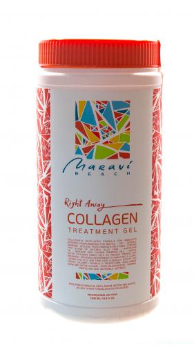 Марави Бич Гель для волос &quot;Right Away Collagen&quot; 1000 мл (Maravi Beach, Right Away, Collagen), фото-2