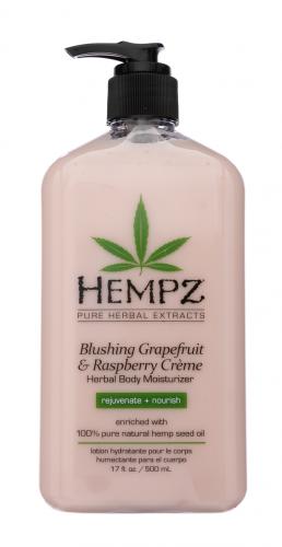 Хемпз Молочко для тела увлажняющее Грейпфрут и Малина Blushing Grapefruit &amp; Raspberry Cream Moisturizer, 500 мл (Hempz, Грейпфрут и малина), фото-8