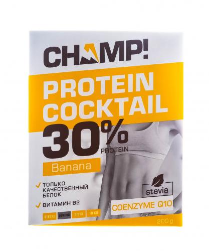 Коктейль &quot;Champ&quot; протеиновый банановый, 5 шт*40 г (), фото-3