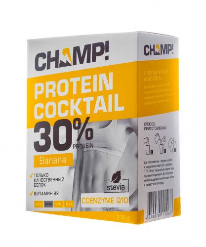Коктейль &quot;Champ&quot; протеиновый банановый, 5 шт*40 г (), фото-4