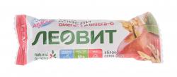 Батончик-мюсли с яблоком и семенем льна, 30 г
