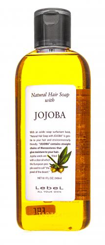 Лебел Увлажняющий шампунь для волос Jojoba, 240 мл (Lebel, Натуральная серия), фото-2