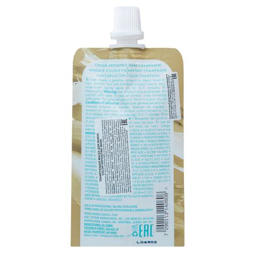 Морокканойл Тонирующая маска для волос тон &quot;Champagne&quot;, 30 мл  (Moroccanoil, Color Depositing Mask), фото-5