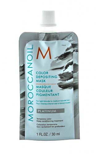 Морокканойл Тонирующая маска для волос тон &quot;Platinum&quot;, 30 мл  (Moroccanoil, Color Depositing Mask)