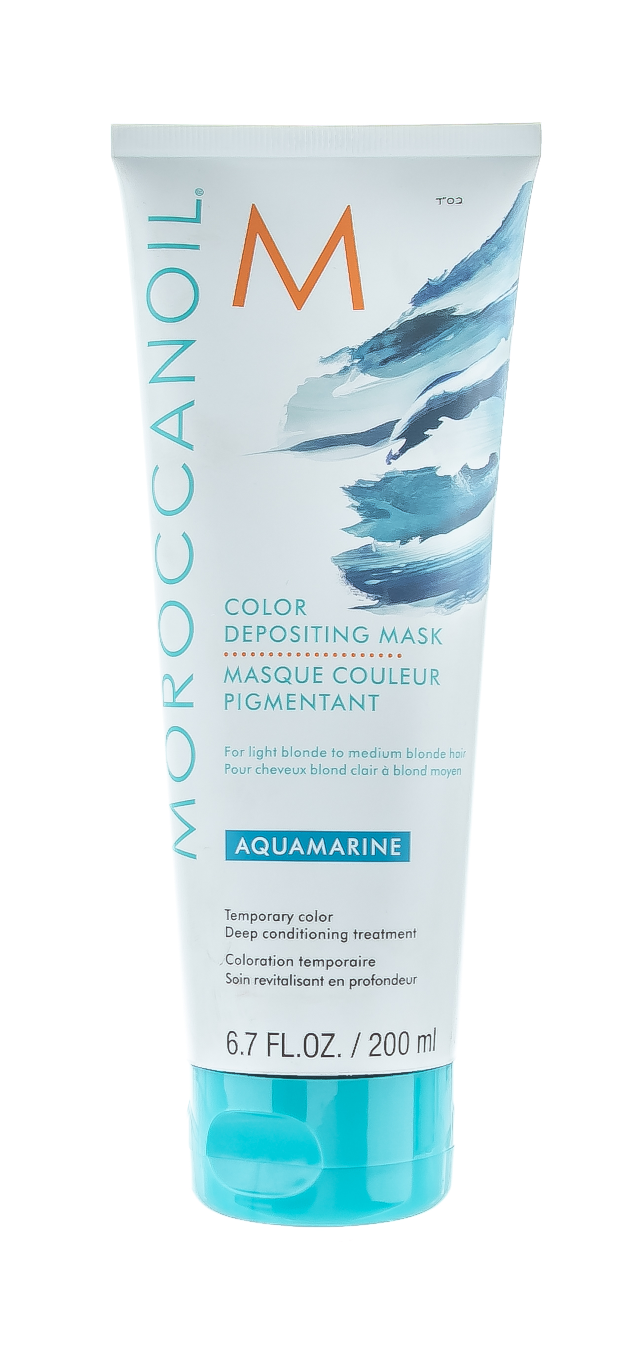 Купить Moroccanoil Тонирующая маска для волос тон Aquamarine, 200 мл (Moroccanoil, МАСКИ)