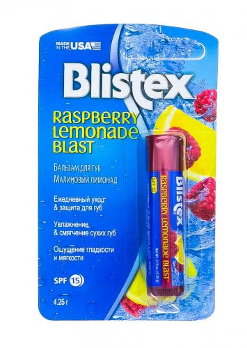 Блистекс Бальзам для губ &quot;Малиновый лимонад&quot; Raspberry Lemonade Blast SPF 15, 4,25 г (Blistex, Уход за губами), фото-3