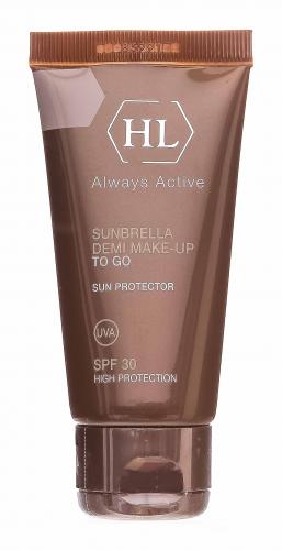 Холи Лэнд Солнцезащитный крем с тоном Demi Make-Up SPF 30, 50 мл (Holyland Laboratories, Sunbrella), фото-2
