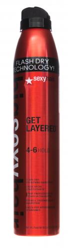 Сухой лак сильной фиксации Get Layered 275 мл (Big Sexy Hair), фото-3