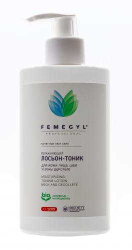 Лосьон Увлажняющий для кожи лица, шеи и зоны декольте, 400 мл (Femegyl professional), фото-2