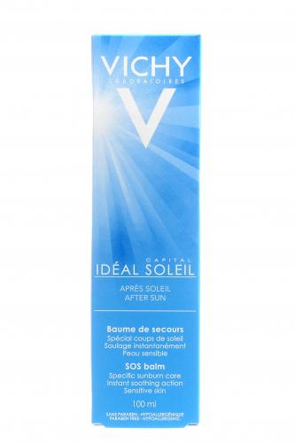 Виши Бальзам для восстановления клеток кожи при солнечных ожогах Капиталь Солей, 100 мл (Vichy, Capital Ideal Soleil), фото-3