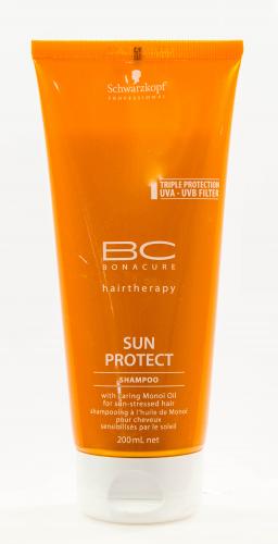 Шварцкопф Профешнл BC Шампунь Защита волос от UV-лучей солнцаот Солнца SUN Protect Shampoo 200 мл (Schwarzkopf Professional, BC Bonacure, SUN Protect), фото-2
