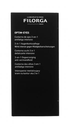 Филорга Интенсивный восстанавливающий уход за контуром глаз 3 в 1, 15 мл (Filorga, Optim-Eyes), фото-10