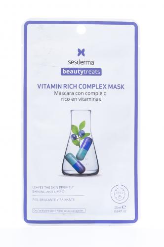 Сесдерма Маска для сияния кожи Vitamin rich complex mask, 1 шт (Sesderma, Beautytreats), фото-2