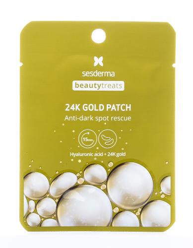 Сесдерма Маска-патч под глаза 24K Gold patch, 1 шт (Sesderma, Beautytreats), фото-2