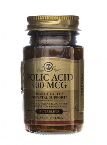 Солгар Фолиевая кислота, 100 таблеток (Solgar, Витамины), фото-7