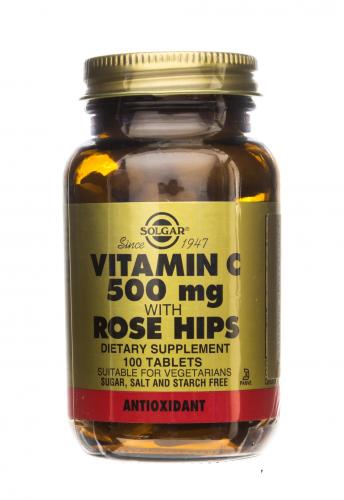 Солгар Витамин С и шиповник, 100 таблеток (Solgar, Витамины), фото-7