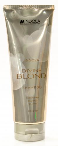 Индола Divine Blond Shampoo Восстанавливающий Шампунь для Светлых Волос 250 мл (Indola, Уход за волосами, DIVINE BLONDE), фото-2