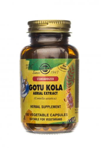 Солгар Экстракт Готу Кола 424 мг, 100 капсул (Solgar, Растения), фото-7