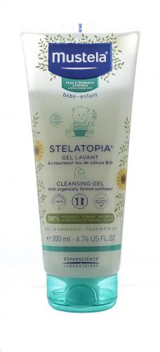 Мустела Очищающий гель для купания Стелатопиа, 200 мл (Mustela, Stelatopia), фото-4