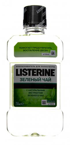 Листерин Ополаскиватель для полости рта &quot;Зеленый чай&quot;, 250 мл (Listerine, Ополаскиватели), фото-2