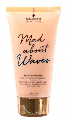 Шварцкопф Профешнл Текстурирующий бальзам для волос Mad About Waves Windy Texture Balm 150 мл (Schwarzkopf Professional, Mad About, Mad About Waves), фото-2