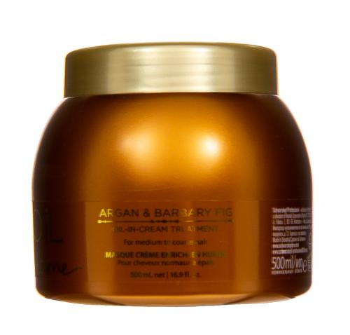 Маска для жестких и средних волос Oil-in-Cream Treatment, 500 мл (Oil Ultime), фото-2