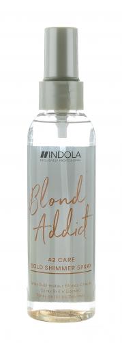Индола Спрей Blond Addict для придания золотого блеска, 150мл (Indola, Уход за волосами, Blond Addict), фото-2
