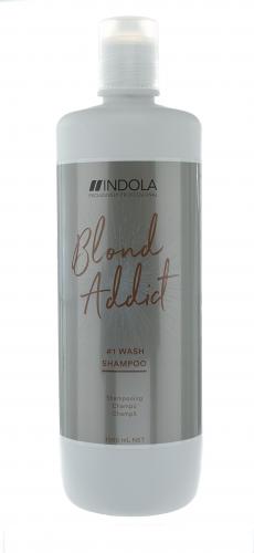 Индола Шампунь Blond Addict для всех типов волос блонд, 1000мл (Indola, Уход за волосами, Blond Addict), фото-2