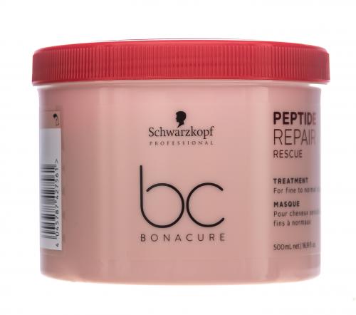 Шварцкопф Профешнл Маска, 500 мл (Schwarzkopf Professional, BC Bonacure, Peptide Repair Rescue), фото-2