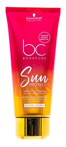 Шварцкопф Профешнл Шампунь для волос и тела, 200 мл (Schwarzkopf Professional, BC Bonacure, SUN Protect), фото-3